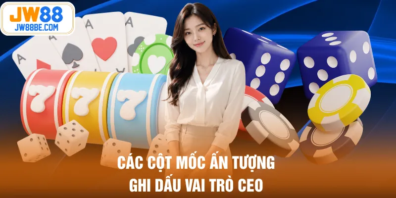 Các cột mốc ấn tượng ghi dấu vai trò CEO