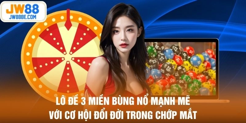Lô đề 3 miền bùng nổ mạnh mẽ với cơ hội đổi đời trong chớp mắt
