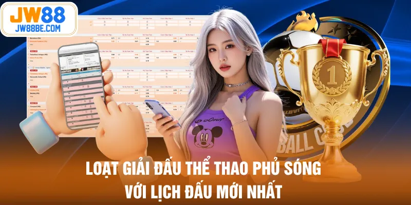 Loạt giải đấu thể thao phủ sóng với lịch đấu mới nhất