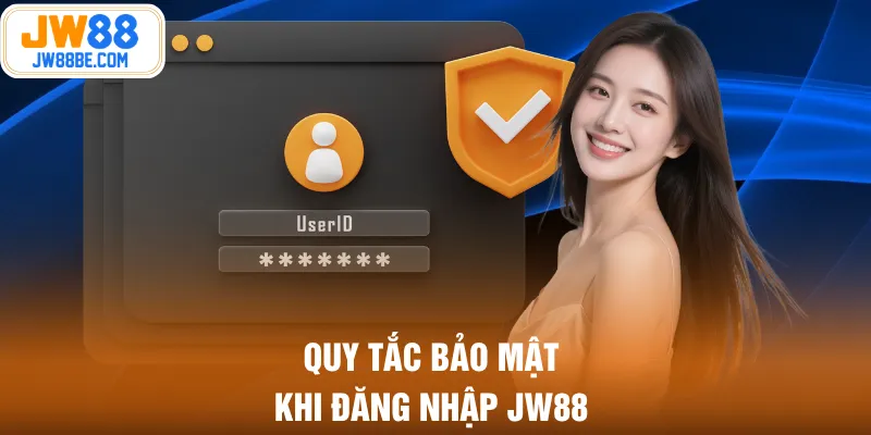 Quy tắc bảo mật khi đăng nhập JW88