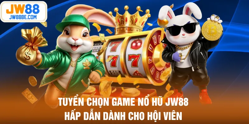 Tuyển chọn game nổ hũ JW88 hấp dẫn dành cho hội viên